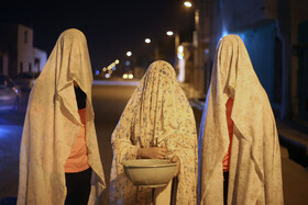 مراسم قاشقزنی در محلهی شمیلیهای بندرعباس