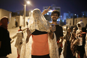 مراسم قاشقزنی در محلهی شمیلیهای بندرعباس