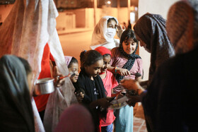 مراسم قاشقزنی در محلهی شمیلیهای بندرعباس