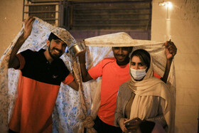 مراسم قاشقزنی در محلهی شمیلیهای بندرعباس