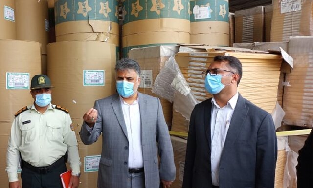 صدور دستور قضایی برای تعیین تکلیف ۲۰ هزار تن کاغذ وارداتی در بندر شهید رجایی