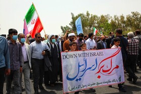 راهپیمایی روز قدس در کیش