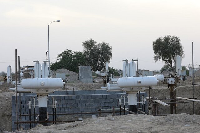 اتمام پروژه ۲۰ اینچ ارتباطی پالایشگاه گاز سرخون و نیروگاه گازی خلیج فارس