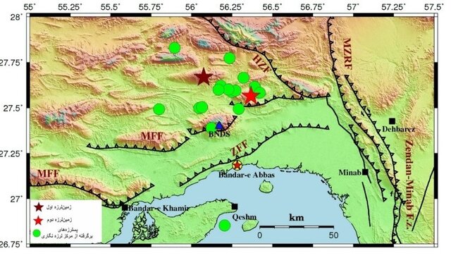 مروری بر زمینلرزههای ایران در سال ۱۴۰۰؛ هرمزگان در صدر جدول