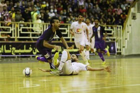 دیدار فوتسال صنایع هرمزگان و گیتی پسند اصفهان