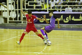 دیدار فوتسال صنایع هرمزگان و گیتی پسند اصفهان
