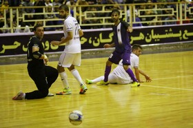 دیدار فوتسال صنایع هرمزگان و گیتی پسند اصفهان