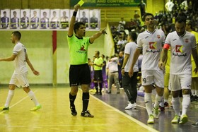 دیدار فوتسال صنایع هرمزگان و گیتی پسند اصفهان