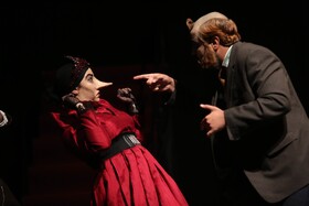 تئاتر اقتباسی عروس مردگان در بندرعباس