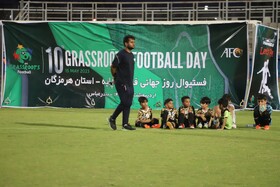 فستیوال روز جهانی فوتبال پایه در بندرعباس