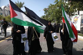 راهپیمایی ۱۳ آبان در بندرعباس و کیش