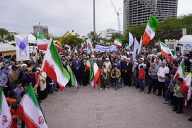 راهپیمایی ۲۲ بهمن ۱۴۰۲ - جزیره کیش