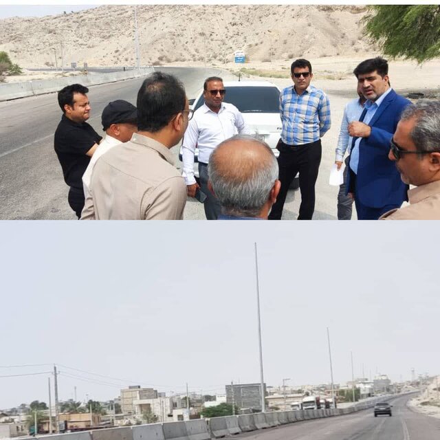 آغاز عملیات تامین روشنایی جاده کمربندی شهرستان بندرخمیر آغاز عملیات تامین روشنایی جاده کمربندی شهرستان بندرخمیر