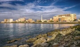 مه رقیق صبحگاهی در سواحل و جزایر هرمزگان