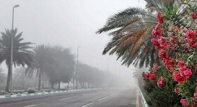 کاهش موقتی دید افقی در برخی از مناطق دریایی و جزایر هرمزگان