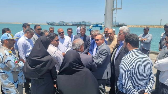 بازدید مدیرکل دفتر امور مرز و مرزنشینان وزارت کشور از سیریک