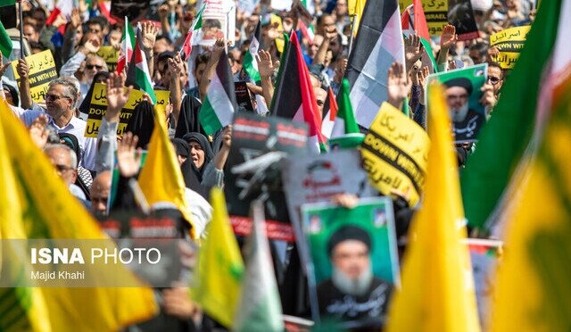 فریاد حمایت هرمزگانی‌ها از غزه در «جمعه‌های خشم»