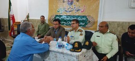  عزم جدی دستگاه قضا و پلیس رودان برای تأمین امنیت و حل مشکلات روستاها