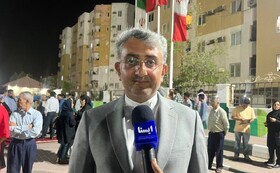  افتتاح زمین ورزشی شهید آتش‌نشان اورنگی در بندرعباس