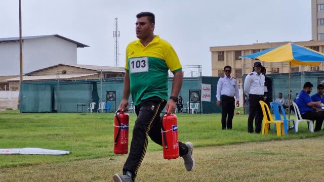 آزمون عملی جذب ۱۲۹ نیروی آتش‌نشانی در ۱۱ شهر هرمزگان آغاز شد
