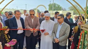 افتتاح مدرسه ۱۲ کلاسه فاطمیه در بندر لنگه  