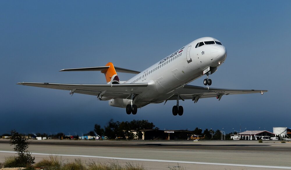 افزایش ظرفیت پروازهای فرودگاه کرمان با ورود هواپیمای پهنپیکر