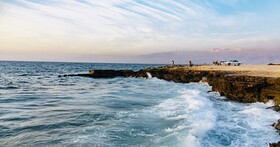 وزش بادهای شمال‌غربی و مواج شدن خلیج فارس