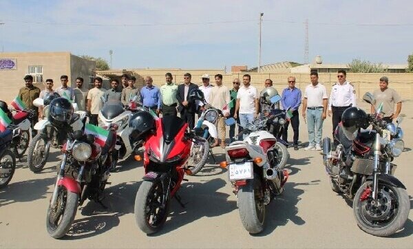 ساماندهی موتورهای سنگین برای نخستینبار در جاسک با پلاک ورزشی ویژه