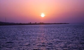 وزش باد و مواج شدن نیمه غربی خلیج فارس