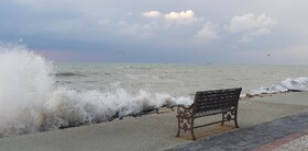 گذر ابر و وزش باد در آسمان هرمزگان / احتمال رگبار پراکنده در برخی نقاط