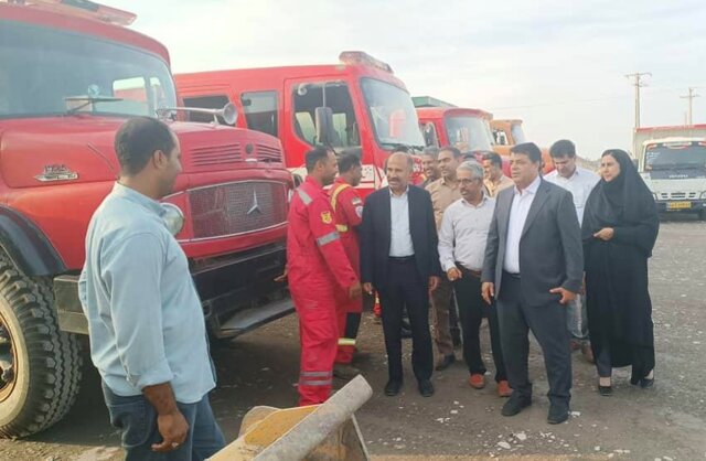 برگزاری رزمایش آمادگی ستاد بحران میناب در پی هشدارهای هواشناسی