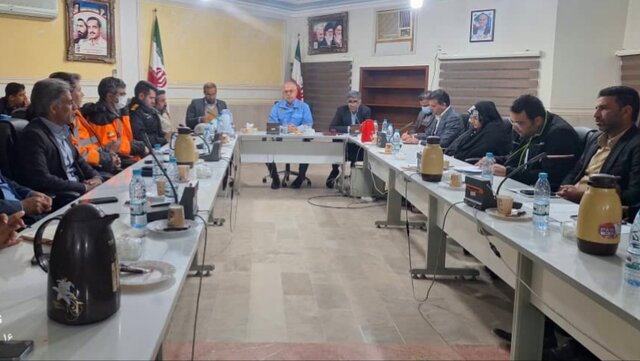 نظارت میدانی استاندار هرمزگان بر امدادرسانی در پی بارندگیهای شدید