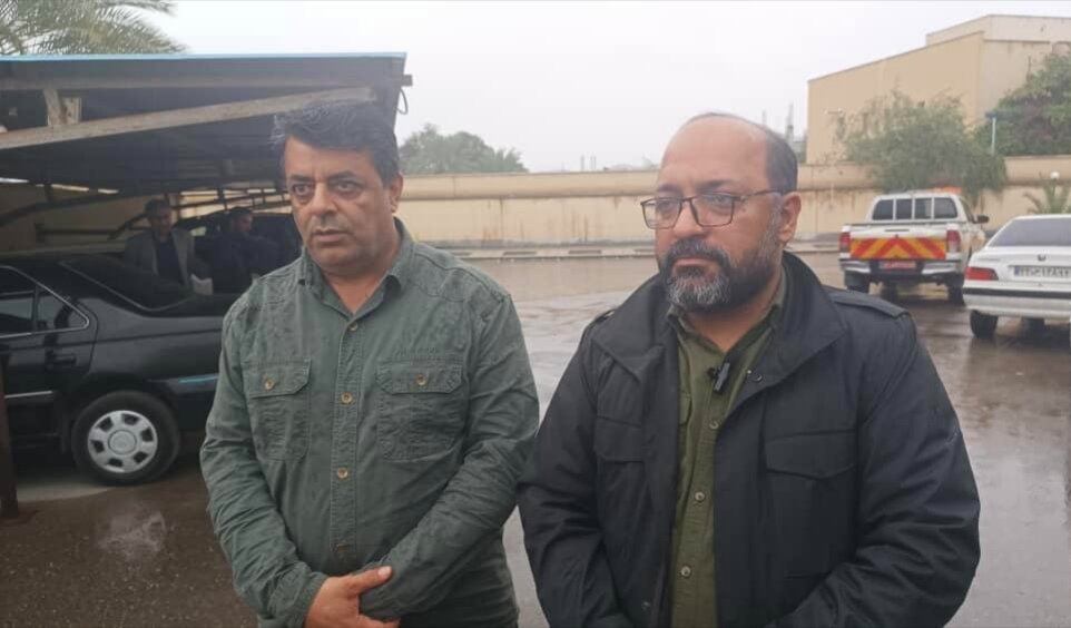 تأکید مسئولان شرق هرمزگان بر آمادگی میدانی برای سامانه بارشی قرمز