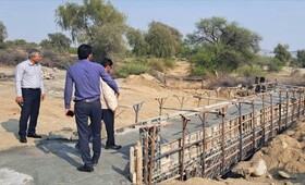 فرماندار سیریک: تقویت پل‌های روستایی اولویت مقابله با سیلاب‌های احتمالی است