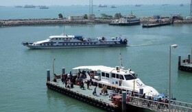 تردد شناورهای مسافری بندرعباس به قشم و هرمز بدون وقفه انجام می‌شود