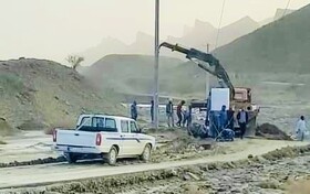 خسارت بیش از ۴۰ میلیارد ریالی سیلاب به روستای گوسمند در شهرستان میناب