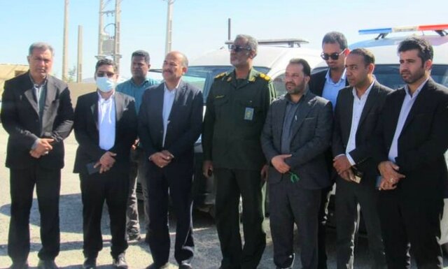 ۲ آمبولانس مجهز به ناوگان اورژانس پیش‌بیمارستانی بشاگرد اضافه شد