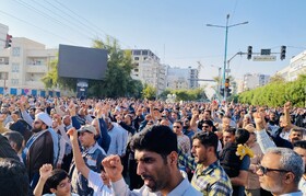 آغاز راهپیمایی مردم بندرعباس در محکومیت اغتشاشات اخیر