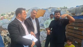 پلمب ۴ انبار ضایعاتی غیرمجاز در آبشورک بندرعباس