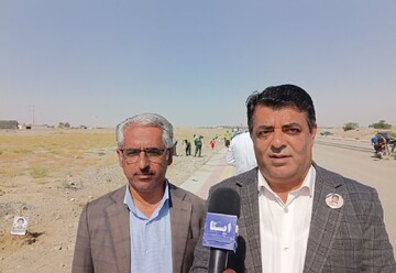 کاشت نخل به یاد شهدای دبستان شجره‌طیبه در میناب