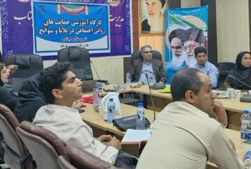 برگزاری کارگاه توانمندسازی روانشناسان میناب در حوزه مداخلات بحران