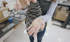 بهبود شانه‌های آسیب دیده در تمرینات ورزشی با حسگر کریگامی
