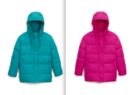 تولید کاپشن زمستانی از بطری‌های آب دورریختنی