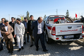 رونمایی از پلت‌فرم‌های 72 متری آتش‌نشانی مشهد
