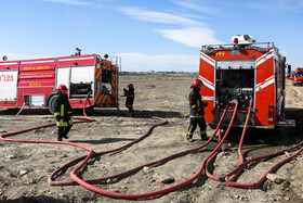 رونمایی از پلت‌فرم‌های 72 متری آتش‌نشانی مشهد