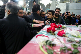 بزرگداشت چهلمین روز شهادت سردار سپهبد شهید قاسم سلیمانی در رواق امام خمینی(ره) حرم مطهر رضوی