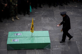 تشییع پیکر ۲ شهید مدافع حرم در مشهد