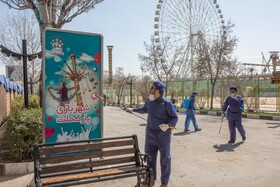 عملیات بزرگ ضدعفونی سطح شهر مشهد