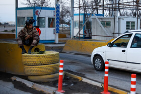 عملیات غربالگری و ضدعفونی ورودی شهر مشهد