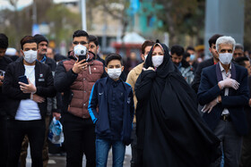 تحویل سال نو در چهارراهشهدا، خیابان منتهی به حرم مطهر رضوی